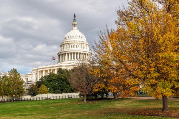 Fall US Capitol