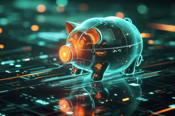 Piggy Bank on electronic grid